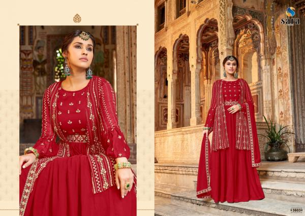 Sara Mannat Wedding Wear Embroidery Suit Collection